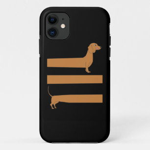 Very long Dachshund funny iPhone 11 Case