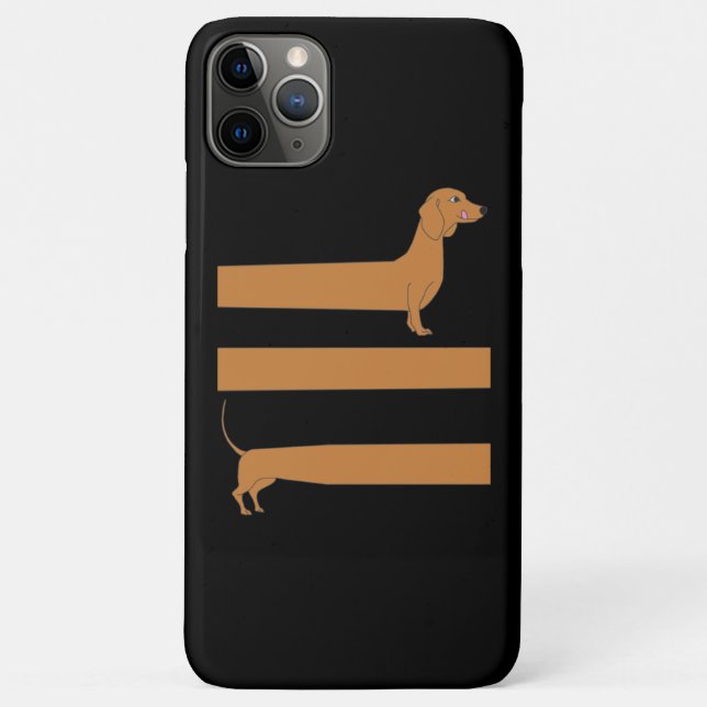 Very long Dachshund funny Case-Mate iPhone Case (Back)