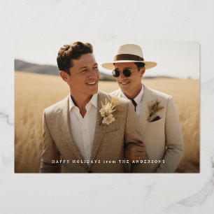 Very Married Folded Holiday Greeting Card