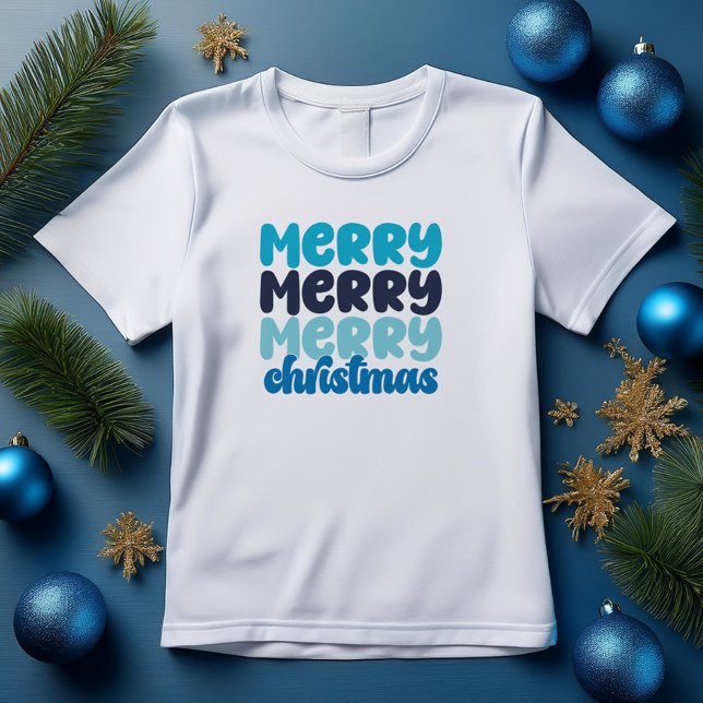 Very Merry Christmas Bold Letters T-Shirt (Creator Uploaded)