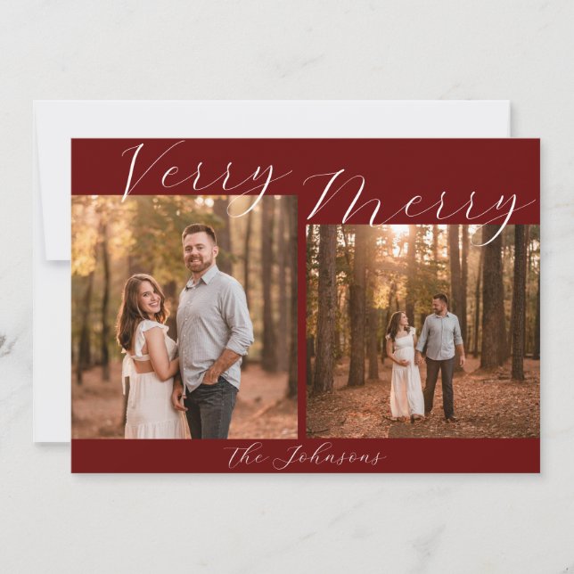 Very Merry Christmas Card (Front)