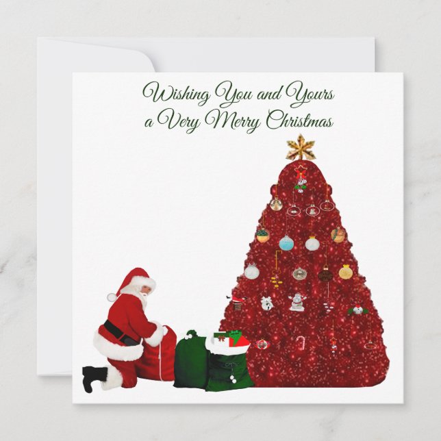 Very Merry Christmas Card (Front)