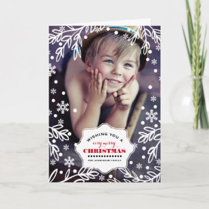 Very Merry Christmas. Custom Photo Cards