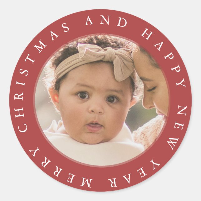 Very Merry Christmas Envelope Seal (Front)