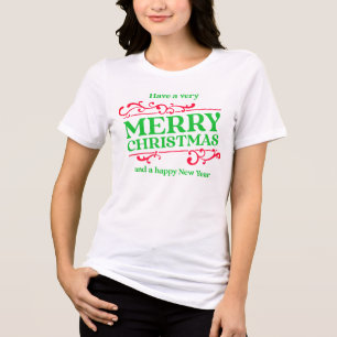 Very Merry Christmas & Happy New Year Shirt