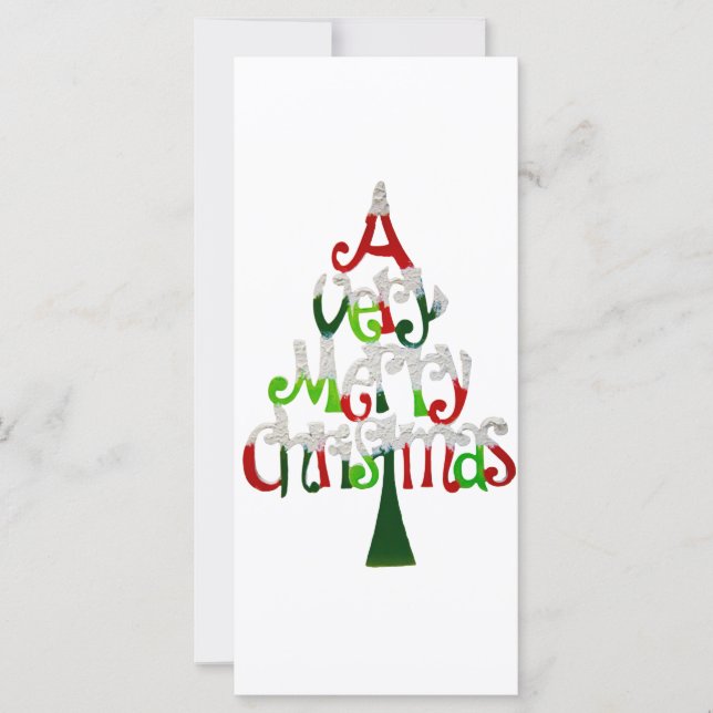 Very Merry Christmas Tree (Front)