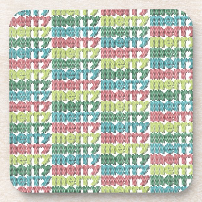 Very Merry! Coasters (Front)