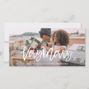 Very Merry Holiday Card