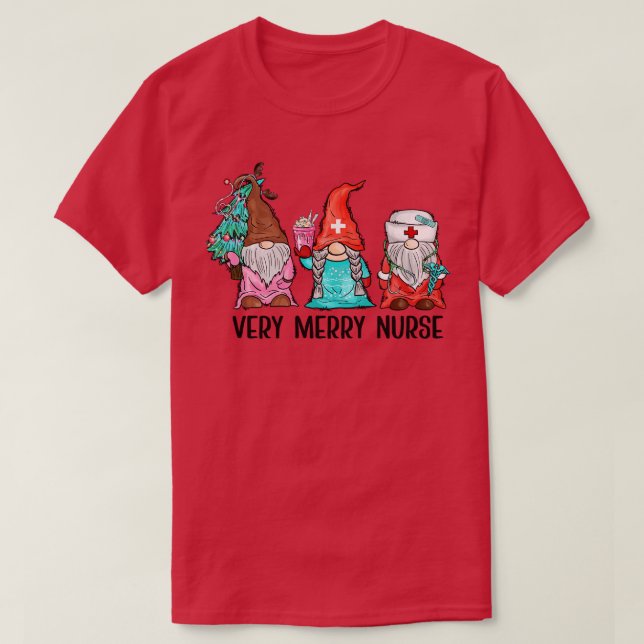 Very merry nurse 5 T-Shirt (Design Front)