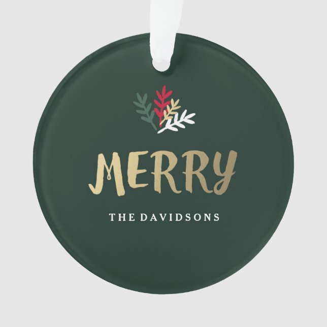 Very Merry Ornament (Front)