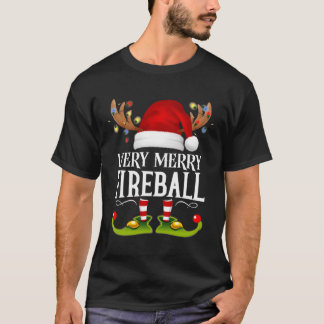 Very Merry X-Mas Fireball T-Shirt