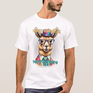 Very Mindful Very Demure Llama T-Shirt