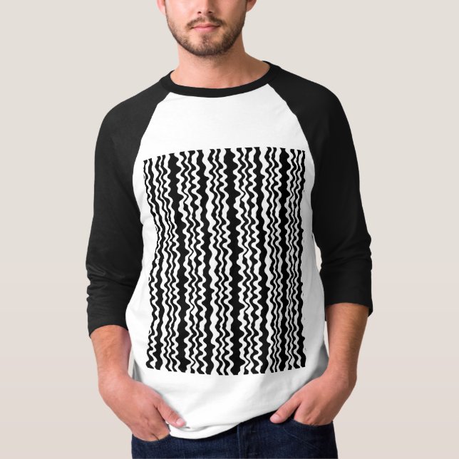 Very minimalist and simple flat and bold eclectic  T-Shirt (Front)