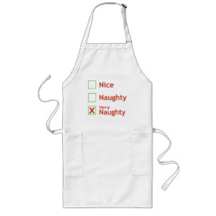 Very Naughty Long Apron