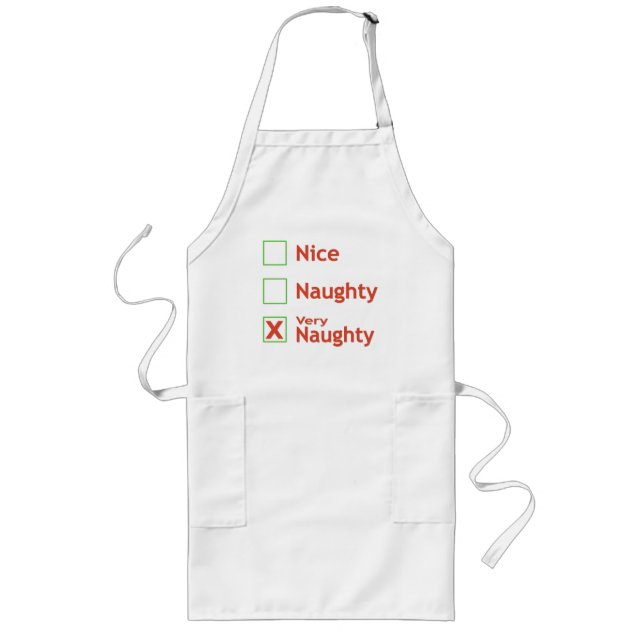 Very Naughty Long Apron (Front)