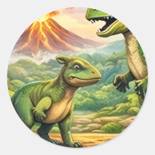 Very nice design for classic round sticker