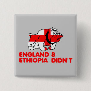 Very offensive English 15 Cm Square Badge