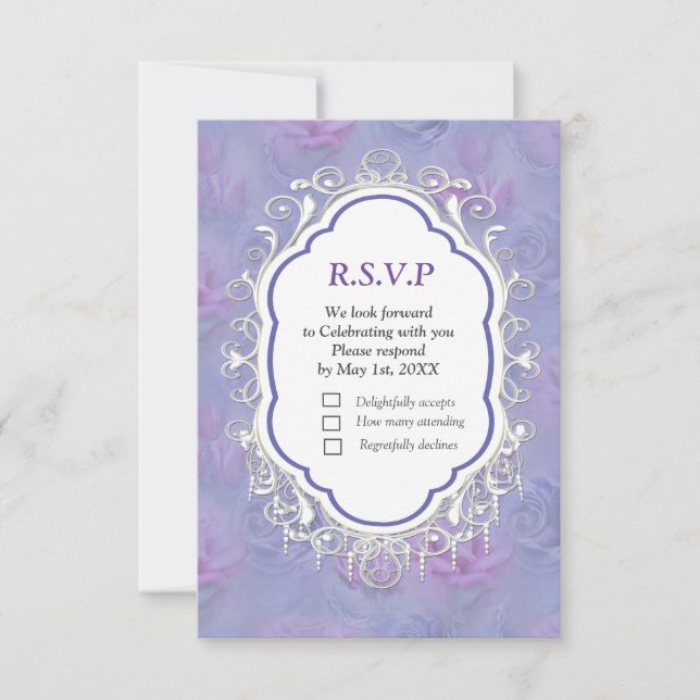 Very-Peri-blue-violet colour of the year 2022 RSVP (Front)