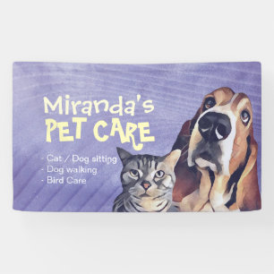 Very Peri Cat & Dog Pet Care Grooming Sitting Shop Banner