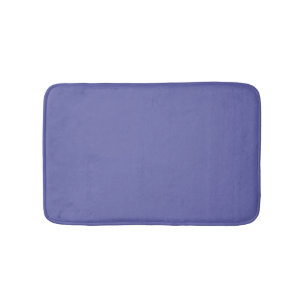 Very Peri-winkle, Blue Violet Solid Colour Bath Mat