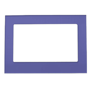 Very Peri-winkle, Blue Violet Solid Colour Magnetic Frame