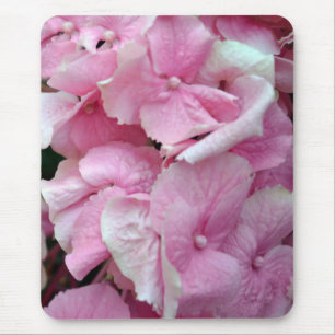 Very Pink Hydrangeas Mouse Mat