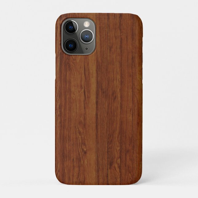 Very Realistic Bamboo Wood Texture Pattern Case-Mate iPhone Case (Back)