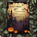 Very Scary Halloween Birthday party Invitation<br><div class="desc">Very Scary Halloween party</div>