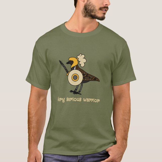 Very serious warrior T-Shirt (Front)
