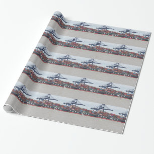 Very Small Yacht Very Large Ship! Wrapping Paper