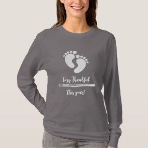 Very Thankful Pregnancy Announcement T-Shirt