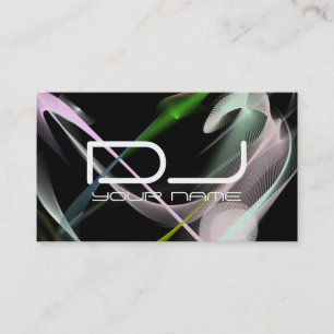 Very Unique DJ Business Card