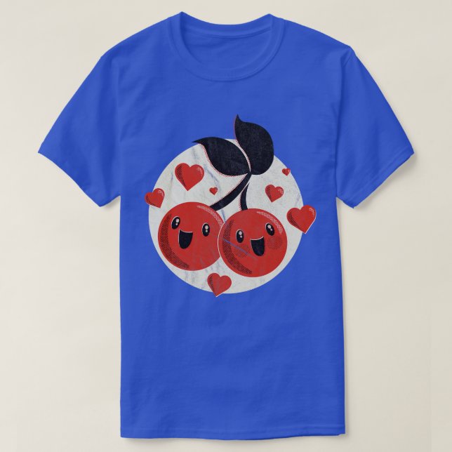 Very Vintage Cherries T-Shirt (Design Front)