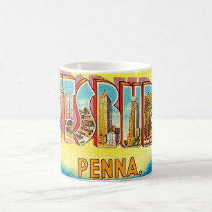 Very Vintage Pittsburgh Greeting Coffee Mug