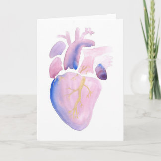 Very Violet Heart Card