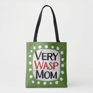 Very Wasp Mom Tote Bag