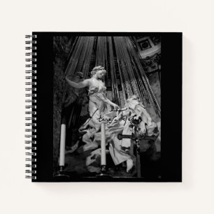 Verzückung der Heiligen Theresa von Avila Bernini Notebook