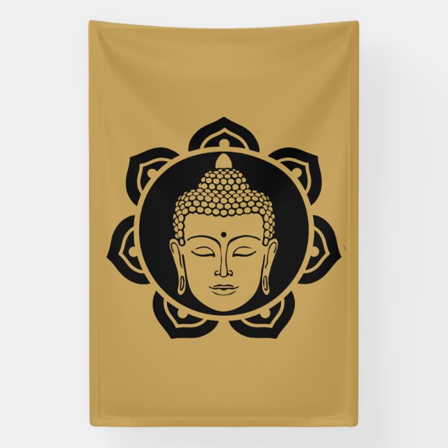 Vesak Buddha Buddha Purnima Buddha Day Banner (Vertical)