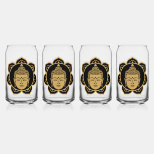Vesak Buddha Can Glass