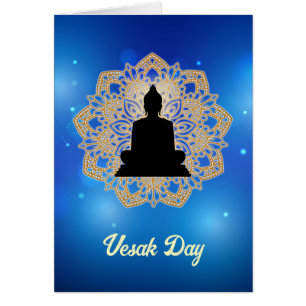Vesak Day Buddha and Mandala Vaisakha Purnima