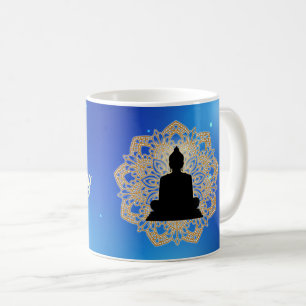 Vesak Day Buddha and Mandala Vaisakha Purnima Coffee Mug