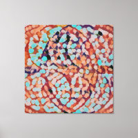 Vesica Piscis 369 | Glass Bokeh, Blue & Orange