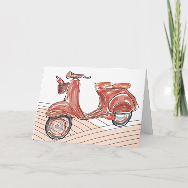 Vespa Card (Front)