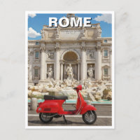 Vespa in Rome Italy