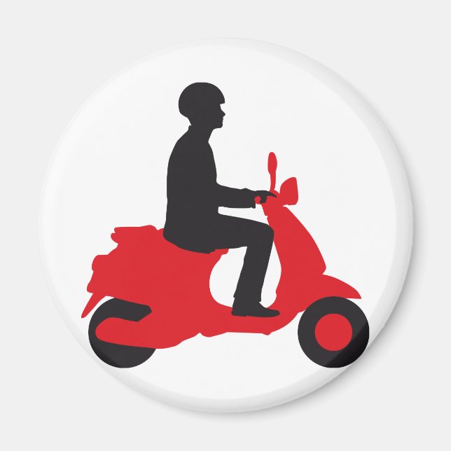 Vespa scooter magnet (Front)