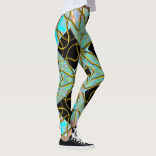 Vespadash Modern fun Workout Leggings