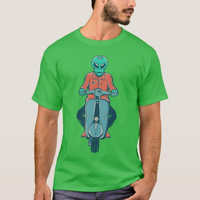 Vespaour in Scape funny T-Shirt (Front)