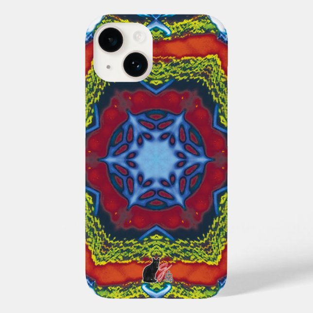 Vesper Kaleidoscope Case-Mate iPhone Case (Back)