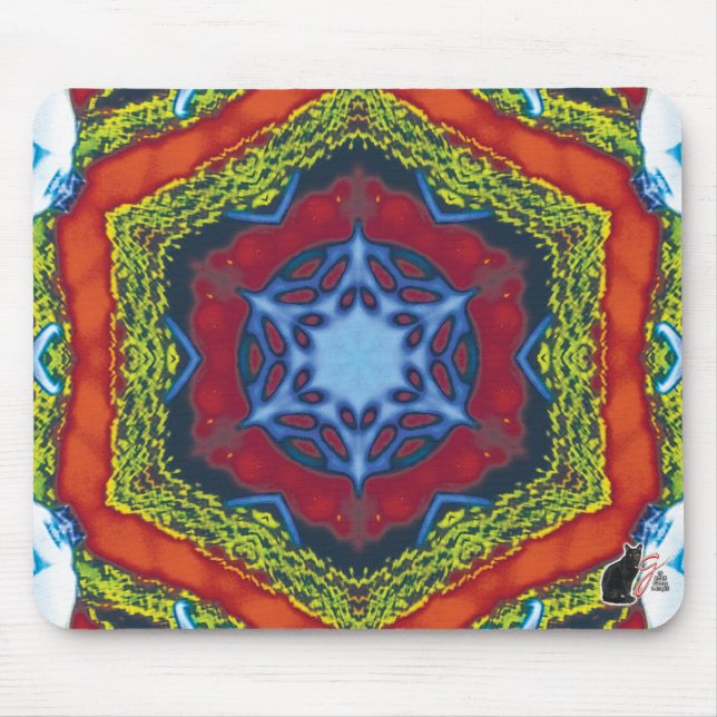 Vesper Kaleidoscope Mouse Mat (Front)