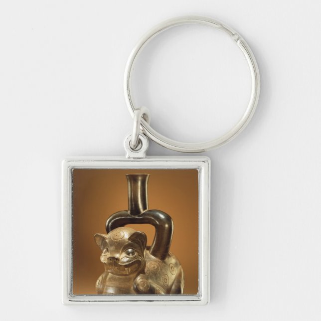 Vessel with puma, Chavin Culture, c.90 BC Key Ring (Front)